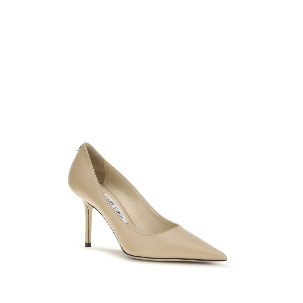 Jimmy Choo Leather Pointed High Heel Pumps