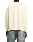 Palm Angels Teddy Bear Sweatshirt - Porcelain White - Made In Italy
