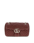 Gucci GG Marmont Medium Shoulder Bag - Bordeaux