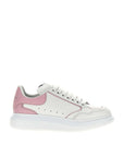 Alexander McQueen Pink & White Leather Chunky Sneakers