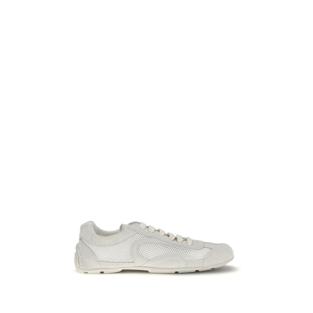Prada White Montecarlo Sneakers