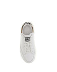 Burberry Leather Low Top Sneakers - White