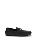 Gucci Leather Horsebit Driver Loafers - Black