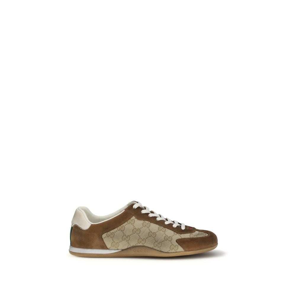 Gucci Leather Shift Sneakers