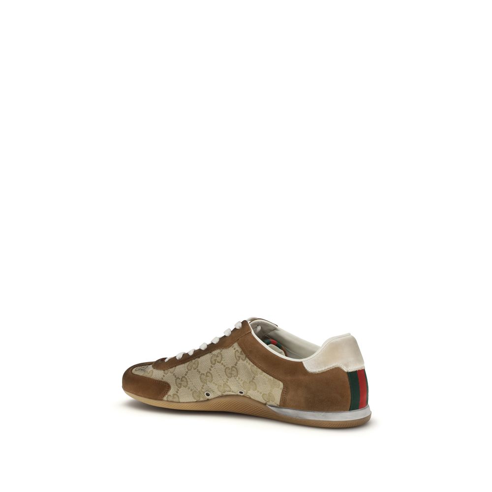 Gucci Leather Shift Sneakers