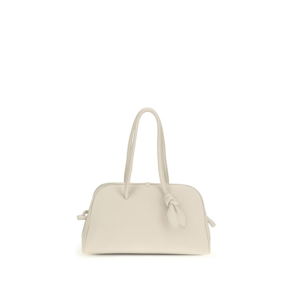 Jacquemus Turismo White Leather Handbag