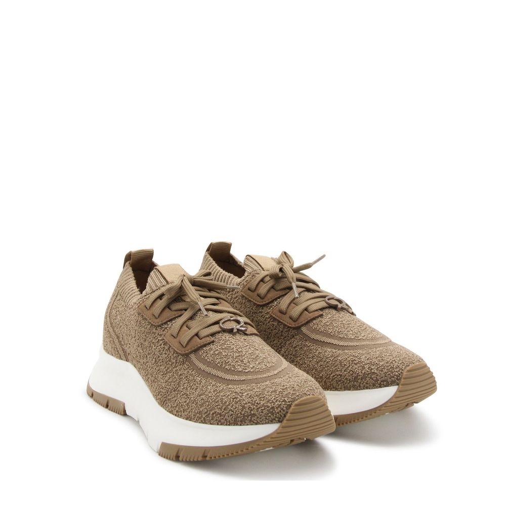 Gianvito Rossi Athletic Low Top Sneakers - Mocha 