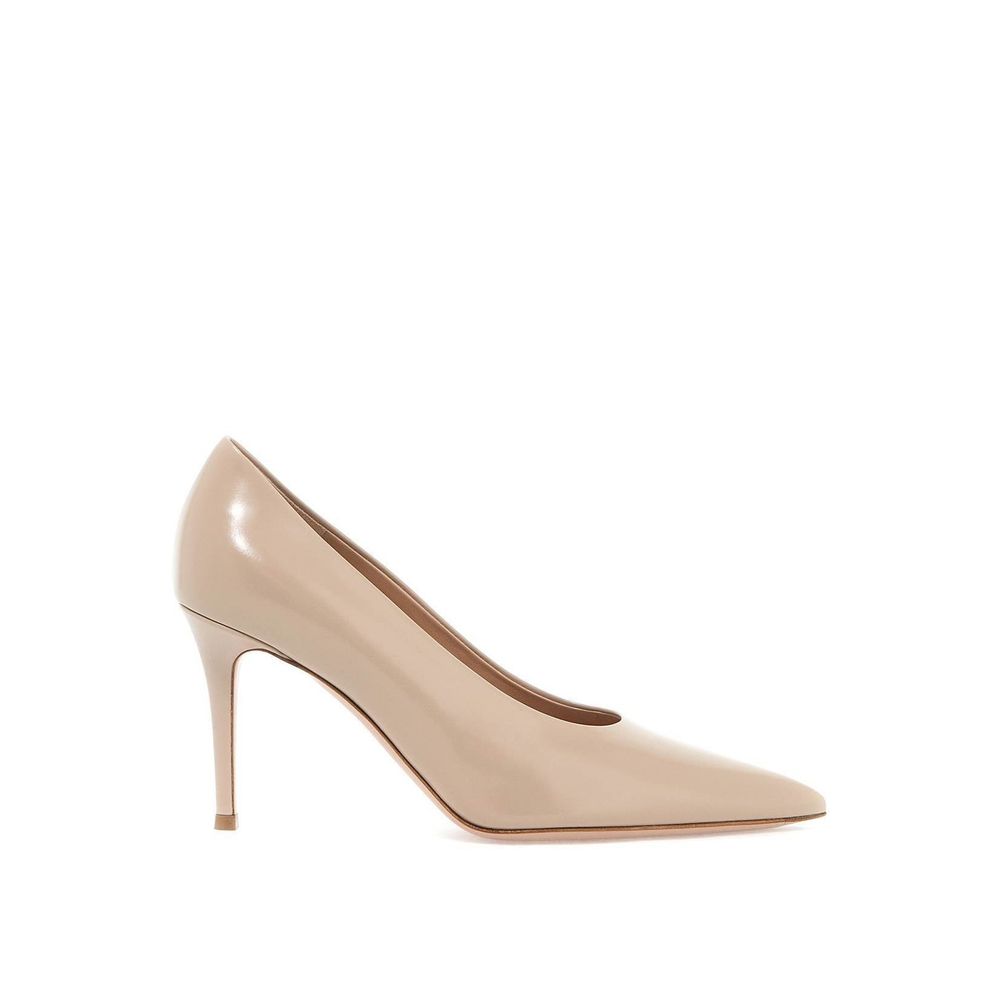 Gianvito Rossi Leather High Heel Pumps - Blush  