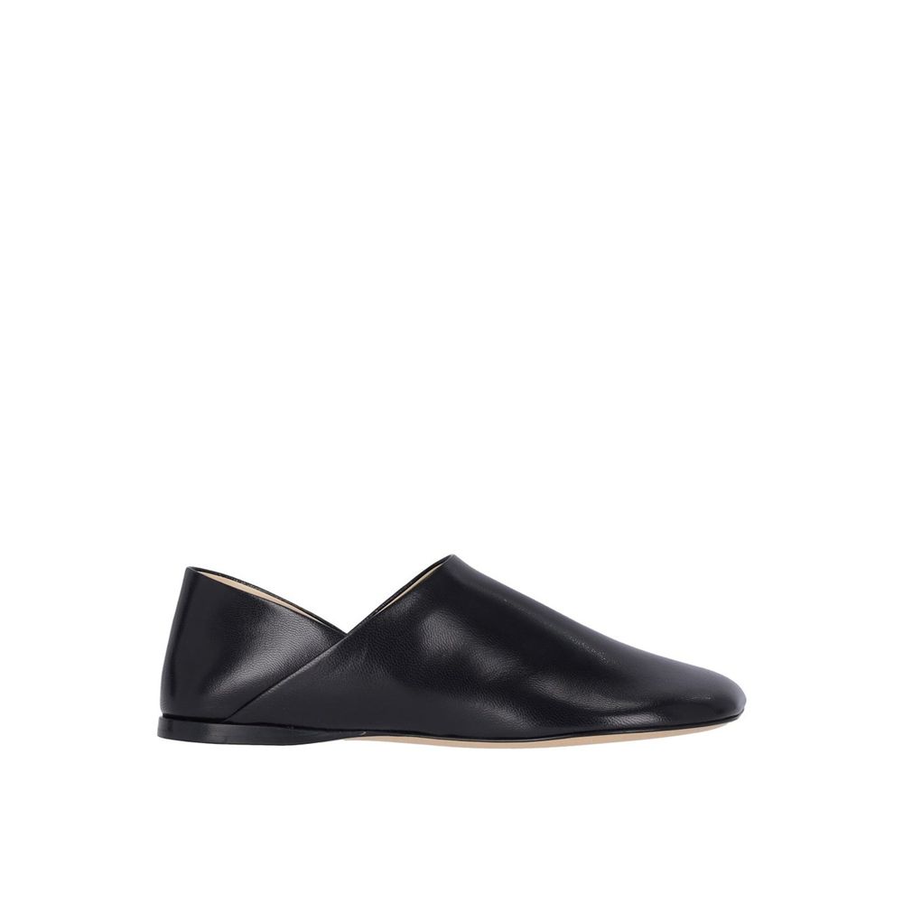 Loewe Leather Loafers - Black