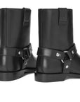 Loewe Black Calfskin Ankle Boots