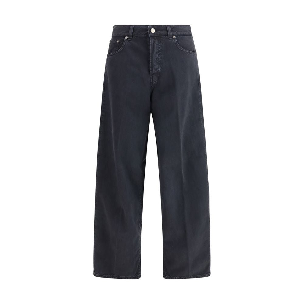 Haikure Bethany Twill 45 Straight-Leg Dark Wash Denim Jeans