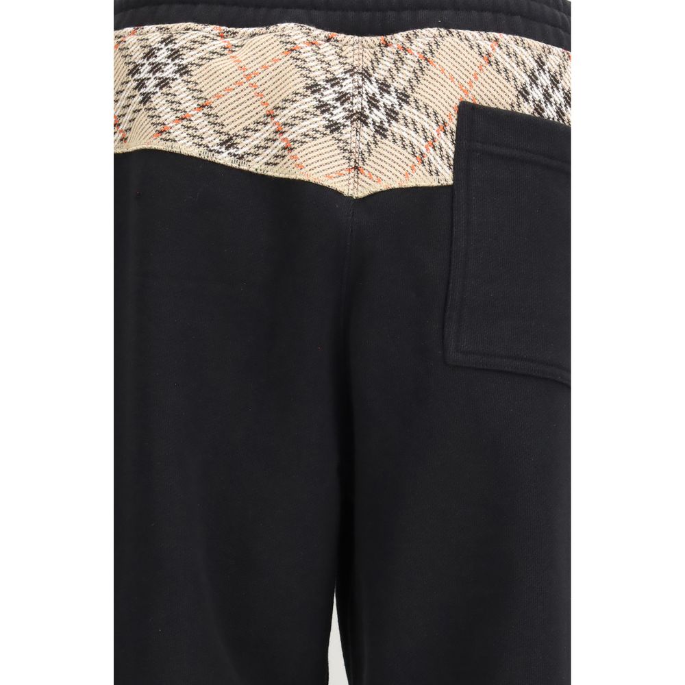 Burberry Black Athleisure Joggers