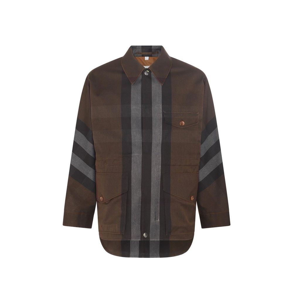 Burberry Oversize Casual Shirt Jacket