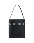 Marni Leather Museo Hobo Bag - Black