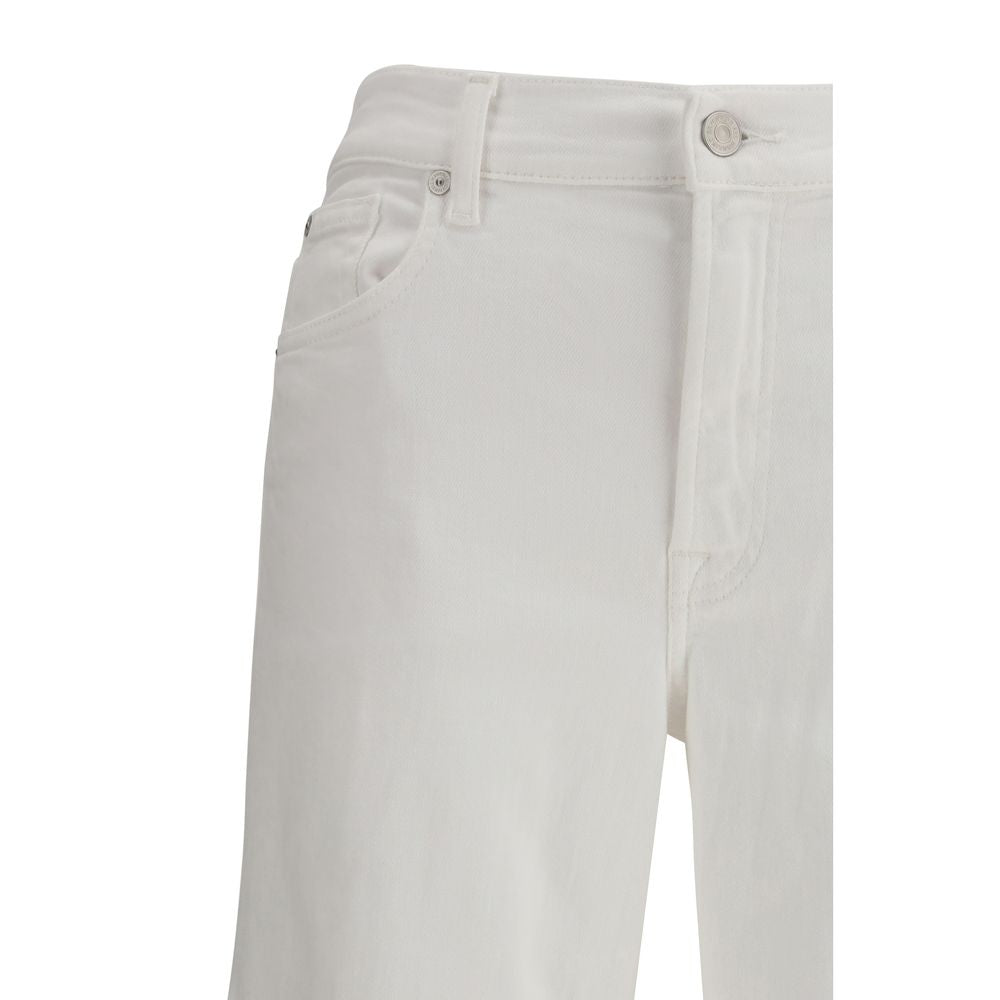 7FOR Bootcut Jeans - White