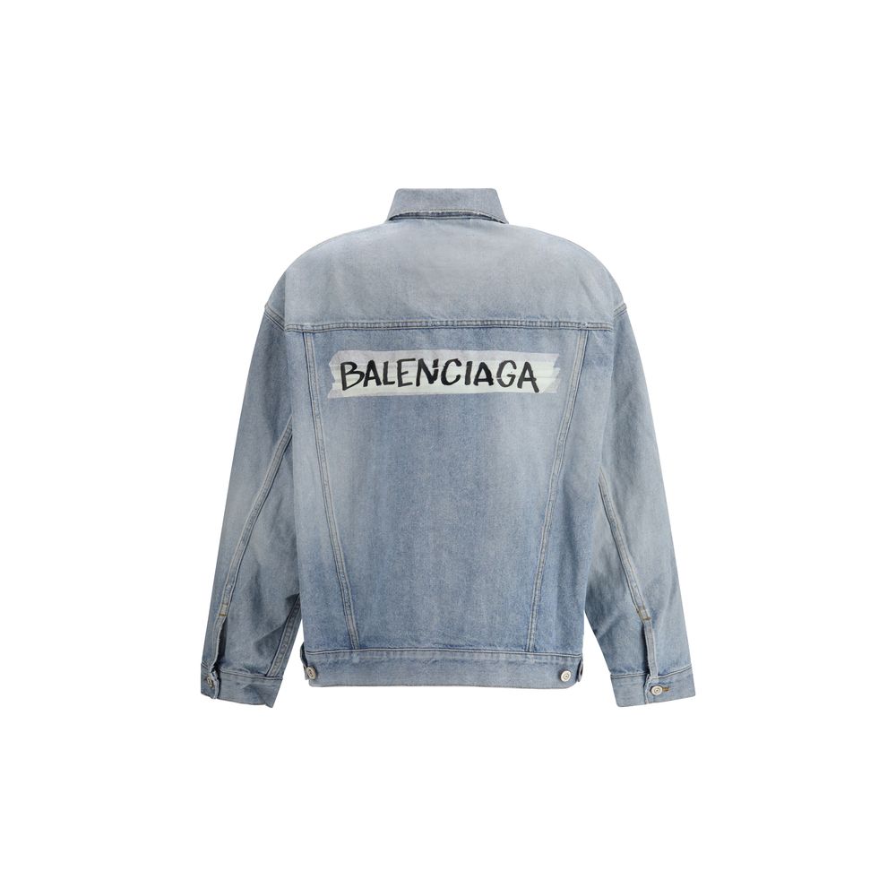 Balenciaga Vintage Light Blue Denim Jacket