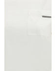Brunello Cucinelli White Cotton T-Shirt