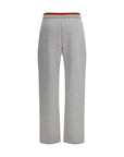 Gucci Gray/Grey Cotton Casual Pants