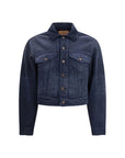 Balenciaga Trucker Cropped Denim Jacket