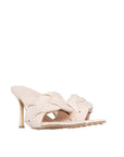 Bottega Veneta Leather Heeled Mule Sandals