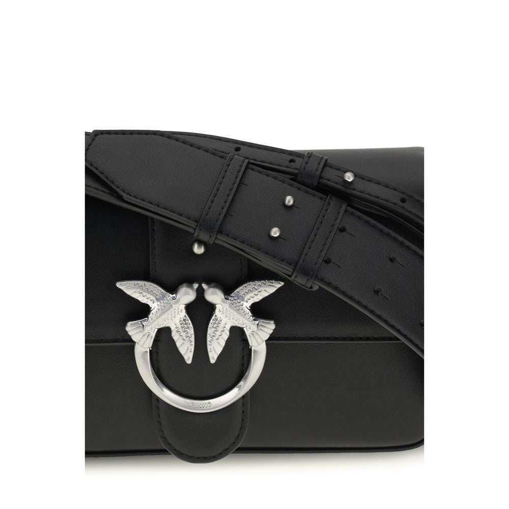 PINKO Mini Leather Love Shoulder Bag
