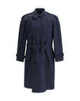 Burberry Navy Highbury Trench Coat