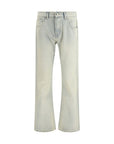 7FOR Bleach Wash Bootcut Jeans