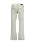 7FOR Bleach Wash Bootcut Jeans