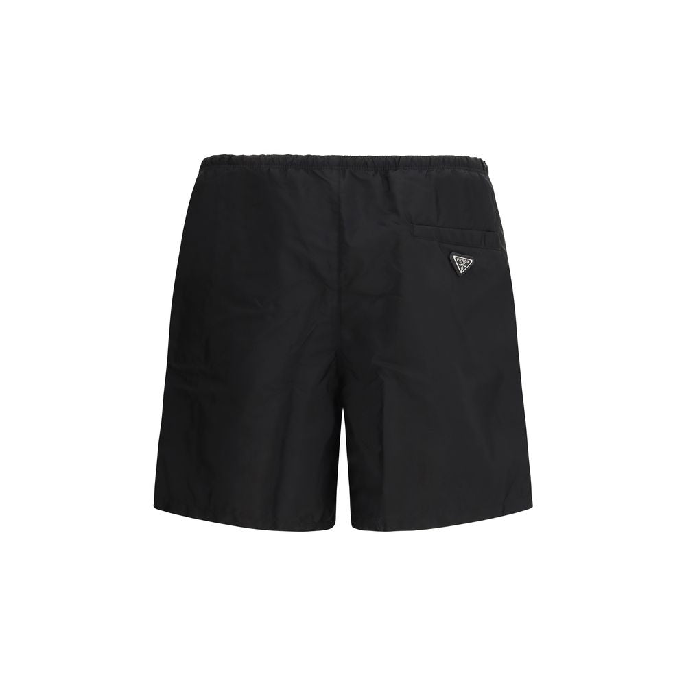 Prada Black Swim Shorts & Boxers
