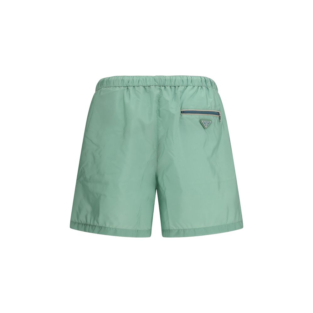 Prada Mint Swim Shorts & Boxers