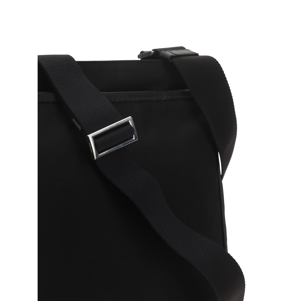 Prada Re-Nylon Utility Crossbody Bag - Black