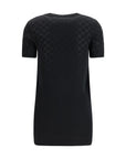 Gucci GG Black Wool Mini Dress