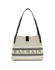 Balmain Canvas Shoulder Bag