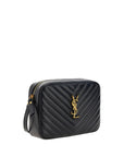 Saint Laurent LouLou Black Leather Shoulder Bag