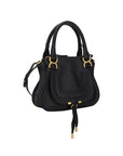 Chloé Marcie Black Leather Shoulder Bag