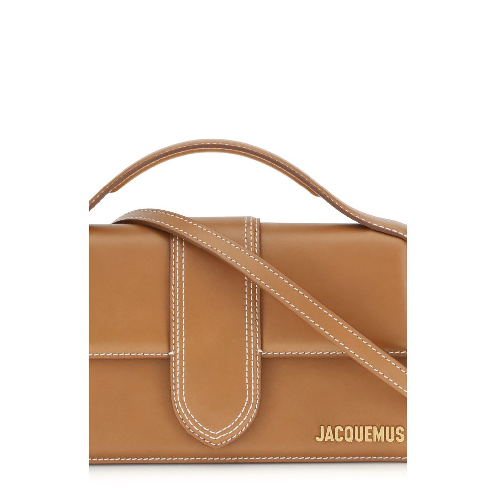 Jacquemus Brown Leather Le Grande Bambino Handbag