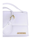 Jacquemus White Leather Le Grande Bambino Handbag