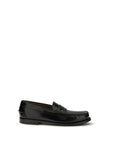 Prada Black Leather Loafers