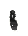 LE SILLA Vittoria Mesh Stiletto Heel Sandals - Black