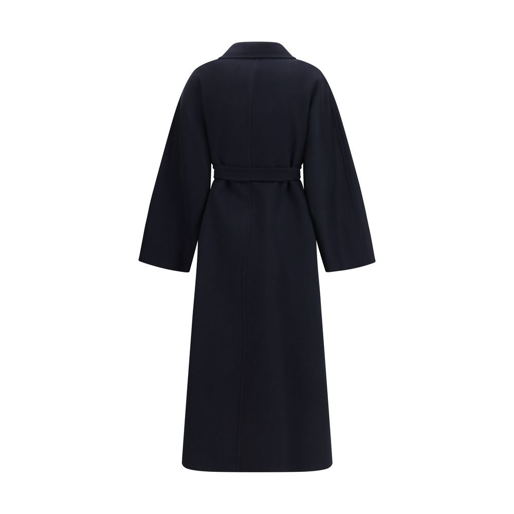 Max Mara Mxmcesto Cashmere Extra Long Coat - Black