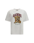 Ganni Logo T-Shirt - White