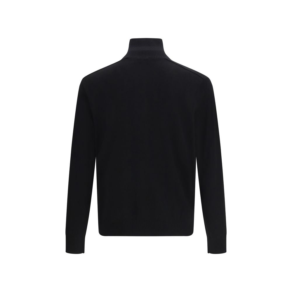 Burberry Black Wool Knit Top & Sweater