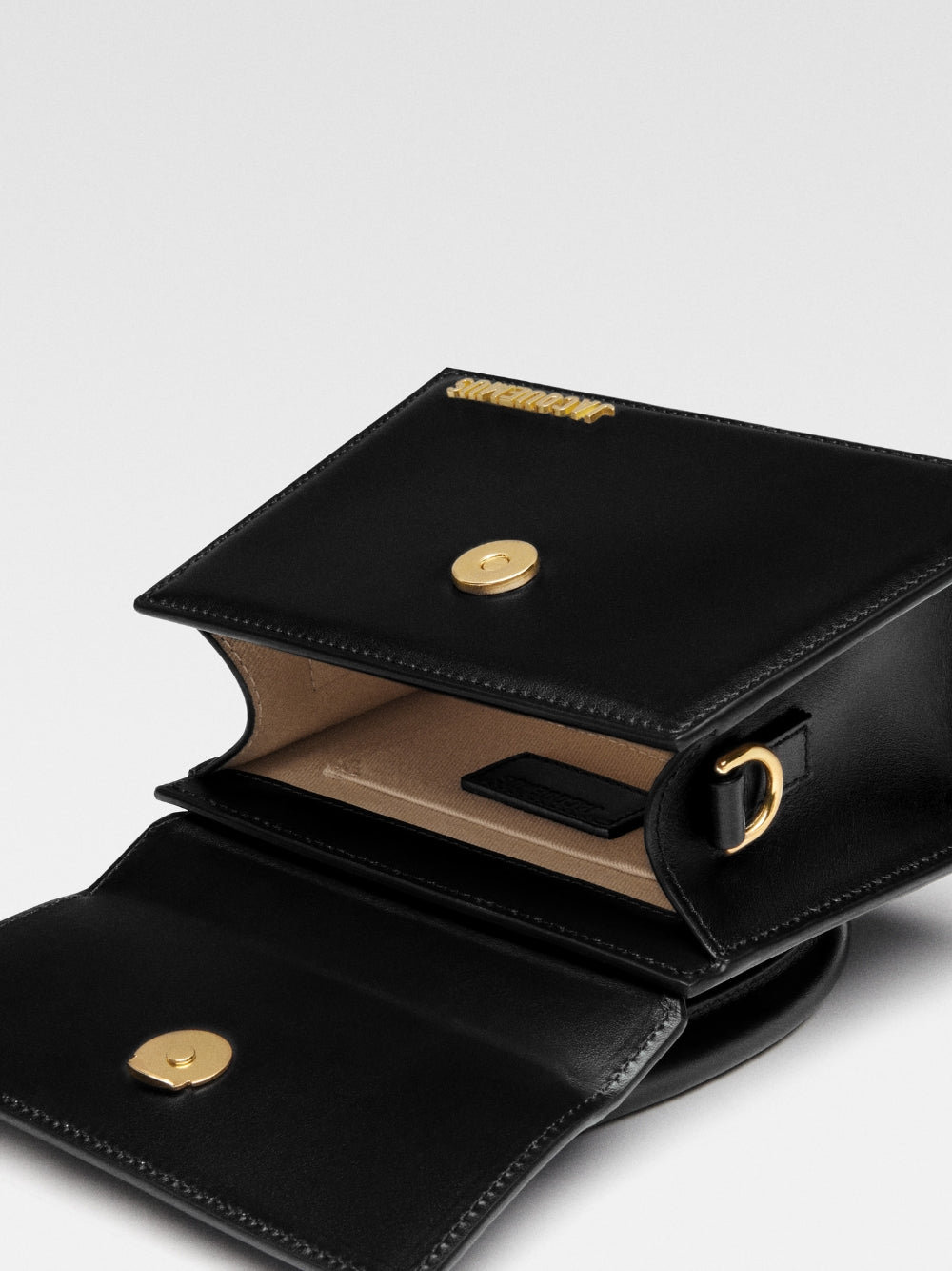 Jacquemus Le Chiquito Moyen Black Leather Handbag