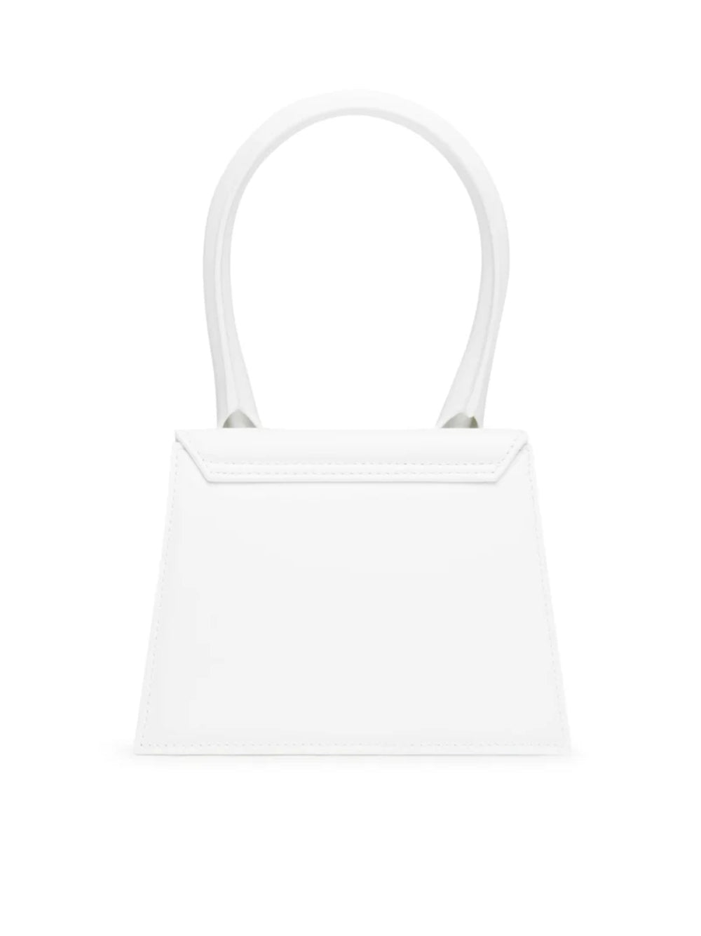 Jacquemus Le Chiquito Moyen White Leather Handbag