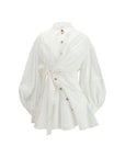 Zimmermann Rebellion White Mini Dress