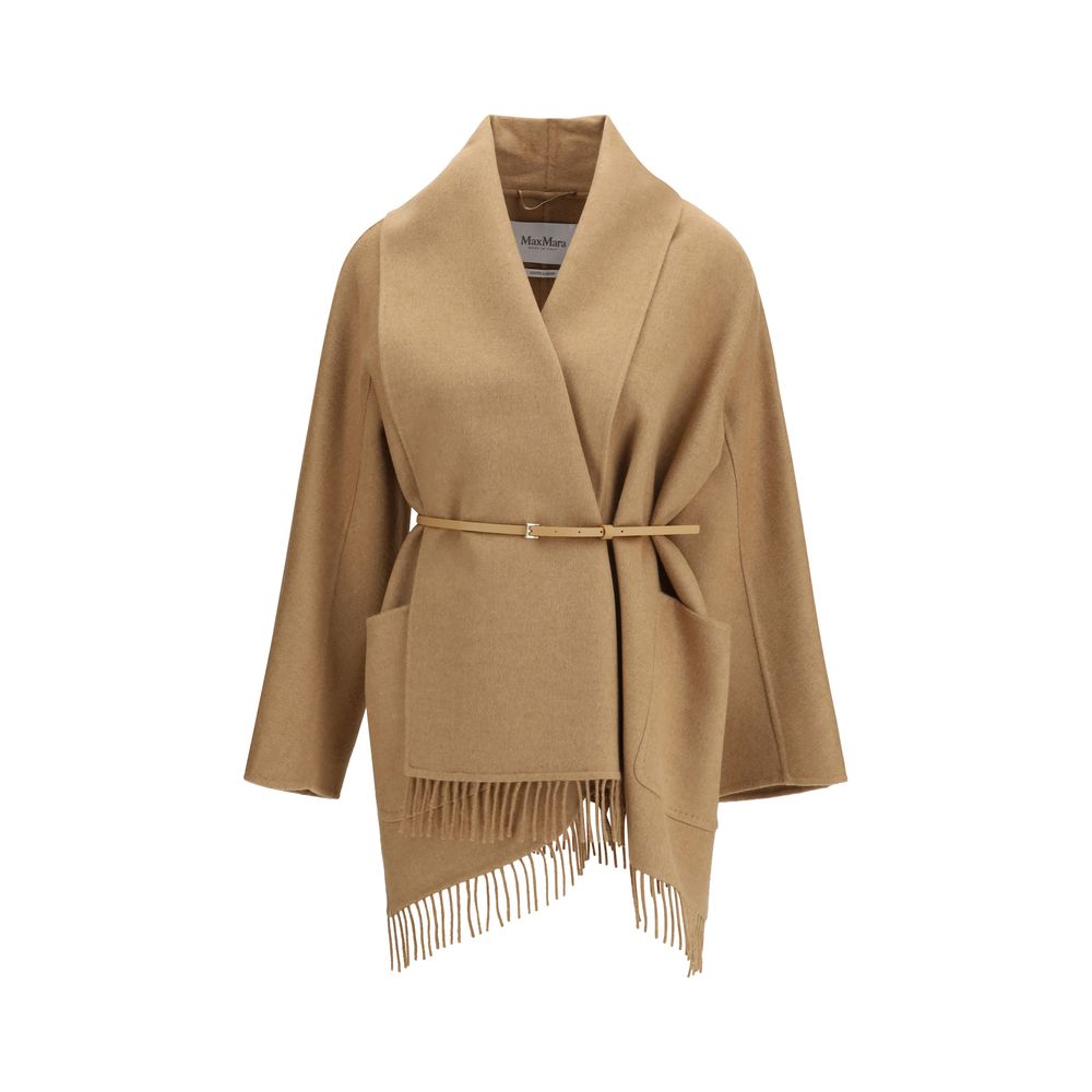 Max Mara Camel Hair  Coat - Beige