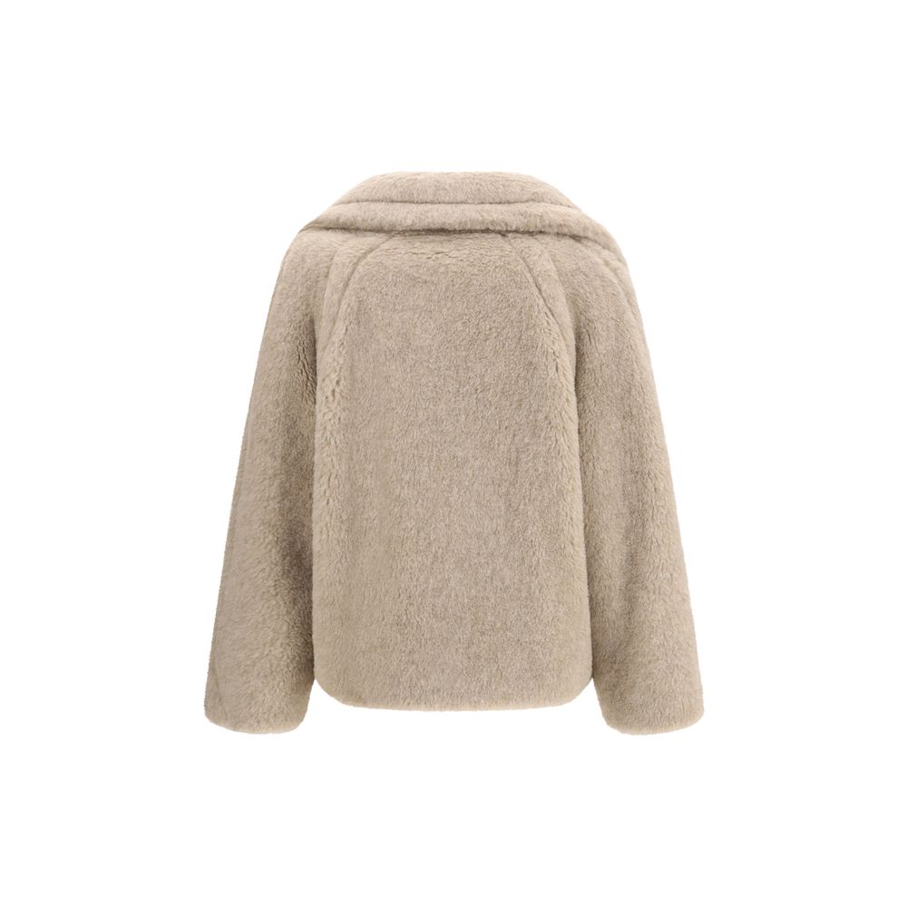 Max Mara Cambusa Alpaca-Cashmere Coat - Beige