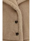 Max Mara Corvino Plush Teddy Coat - Beige