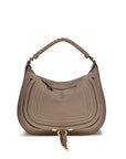 Chloé Marcie Shoulder Bag - Mocha