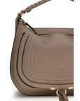 Chloé Marcie Shoulder Bag - Mocha